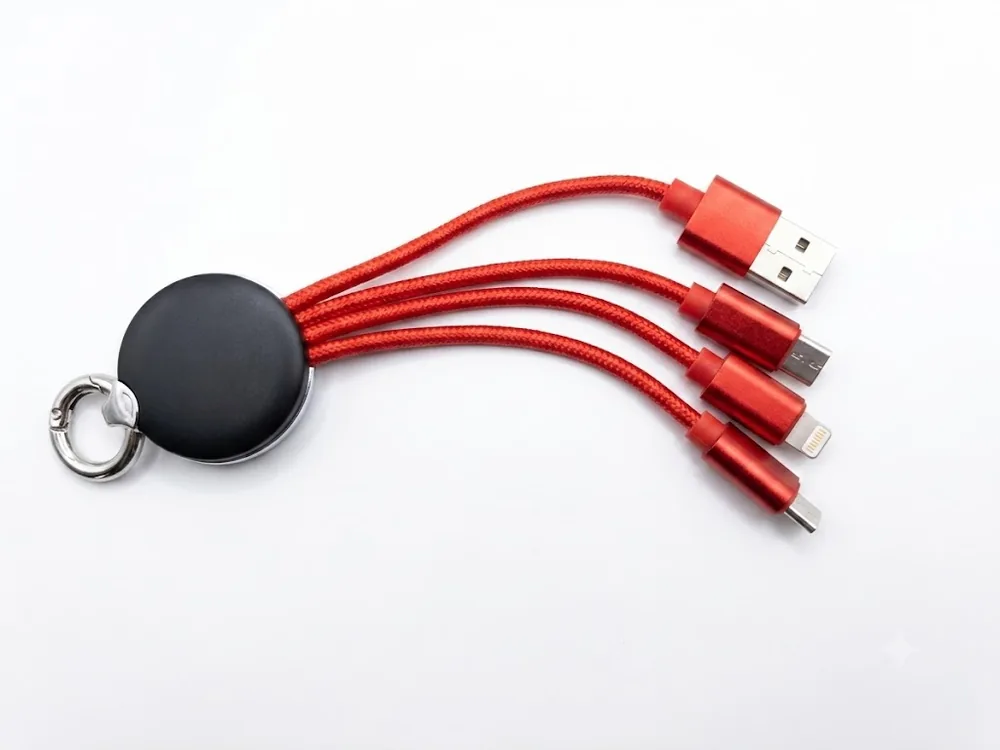 Cable Short Round RED